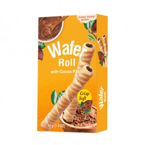 巧克力味蛋卷 Wafer Roll with Cocoa Paste 54g