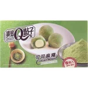 宝岛Q点子可可麻薯 抹茶味  Q Mico Mochi Matcha Flavor 80g