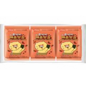 广川x Kakao Friends 韩式即食海苔片 辣味 KCK x Kakao Friends Choonsik Crispy Seaweed Spicy 5g*3 