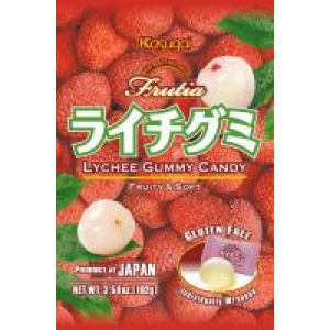 春日井Frutia荔枝软糖Frutia Gummy Candy Lychee 102g