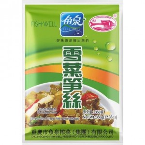 鱼泉雪菜笋丝 FISH WELL Bamboo Shoot with Mustard 350g