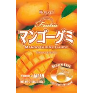 春日井Frutia芒果软糖 Frutia Gummy candy Mango 102g