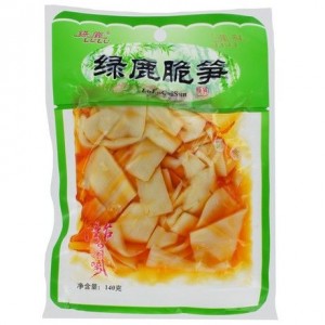 绿鹿脆笋 LULU Bamboo Shoot Pickled & Sliced 140g