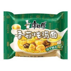 康师傅经典香菇炖鸡面  Master Kung Instant Noodle Chicken with Mushroom Flavor 102g 