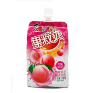 喜之郎 果粒爽 水蜜桃  Cici Fruit Flavored Drink Peach 258ml