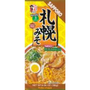 日本札幌味增拉面 ltsuki Ramen Sapporo Miso 186g 
