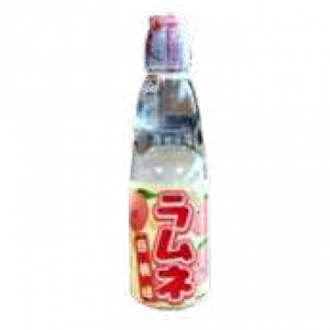 日本弹珠汽水白桃味 200ml Ramune White Peach drinks 200ml