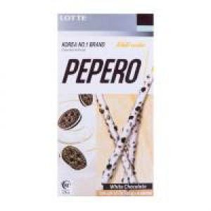 乐天派派乐白巧克力棒 Lotte Pepero Biscuit White Choco Cookie 32g