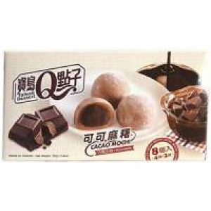 宝岛Q点子可可麻薯 巧克力味 Q Mico Mochi Chocolate Flavor 80g 