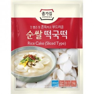 韩国宗家年糕片 JONGGA Rice Cake Sliced 1kg