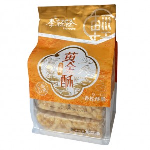 大宇 李轻轻 黄金酥 沙琪玛 芝麻味 DY Golden Crisp Sachima Sesame flavour 336g
