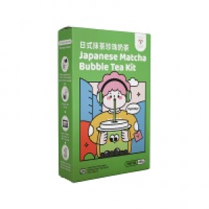 Tokimeki 抹茶珍珠奶茶 Tokimeki Bubble Tea Kit Matcha 255g