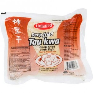 炸豆干 UNICURD Deep-Fried Firm Tofu Tau Kwa 220g