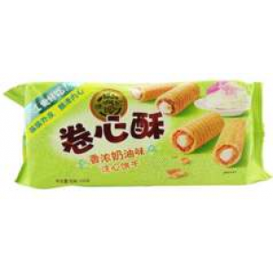徐福记 卷心酥 奶油味  XU FU JI Roll Cookie Cream Flavour 105g