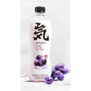 元气森林 夏黑葡萄味苏打气泡水Genkiforest Sparkling Water Grape Delight 480ml 