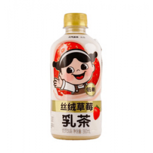 元气森林 乳茶 丝绒草莓 Genkiforest Strawberry Milk Tea 360ml 