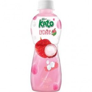 KATO 荔枝味椰果果汁 KATO Lychee Juice Drink with Nata De Coco 320ml