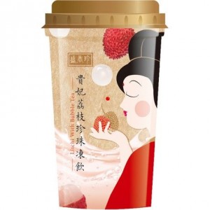 盛香珍 贵妃荔枝珍珠冻饮 SXZ Lychee Jelly Drink with Bubbles 275ml
