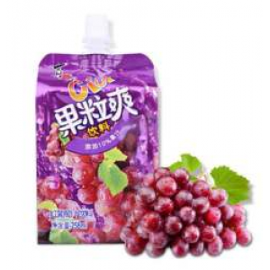 喜之郎果粒爽 红葡萄 Fruit Flavour Drink-Red Grape Flavour 258ml