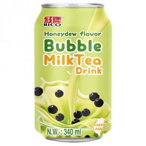 红牌珍珠奶茶蜜瓜味 RICO Bubble Milk Tea Honeydew Melon 340ml