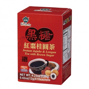 薌園 黑糖紅枣桂圆茶 SG Jujube & Longan Tea 10x12g 