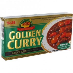 金牌咖喱块中辣 S&B Curry Sauce Mix Medium Hot 220g