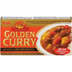 金牌咖喱块微辣 S&B Curry Block for Golden Curry 220g