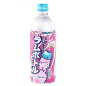 波子汽水 葡萄味 Ramune Soda Grape Flavor 500ml