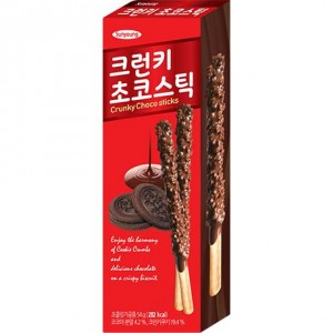 SUNYOUNG 香脆巧克力饼干棒Choco Sticks Crunky 54g