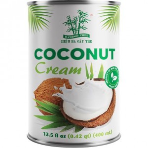 竹树牌椰浆 BAMBOO TREE Coconut Cream 20-22% Fat 400ml