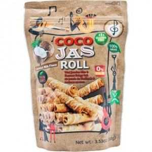 酥脆米卷 椰奶味 COCO JAS  Rice Roll Coconut Milk 100g