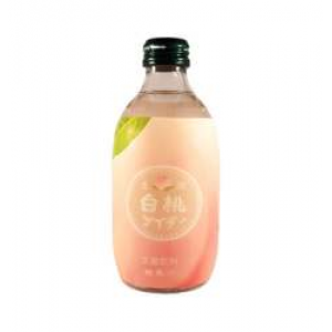 日本白桃汽水 Japanese White Peach Soda 300ml 