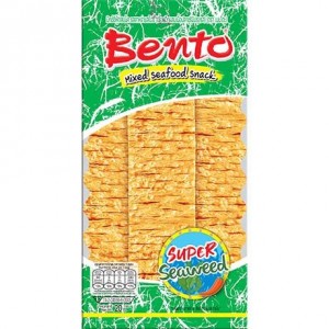 BENTO 鱿鱼片零食超级海苔味 BENTO Squid Snack Super Seaweed 20g 