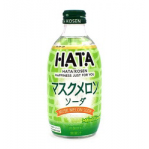 HATA 蜜瓜味汽水 HATA Kosen Soda Muskmelon Flavor 300ml