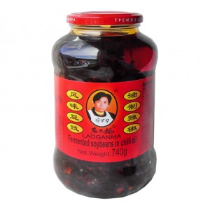 老干妈 風味豆豉油制辣椒 LGM Fermented Soybeans in Chilli Oil 740g