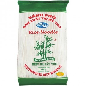 越南河粉 5mm BAMBOO TREE Rice Noodles 5 mm 400g