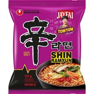 农心冬阴功辛拉面 NONGSHIM Instant Noodles Shin Ramyun Tom Yum 123g 