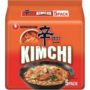 辛拉面泡菜拉面五连包 SHIN KIMCHI  5-Pack