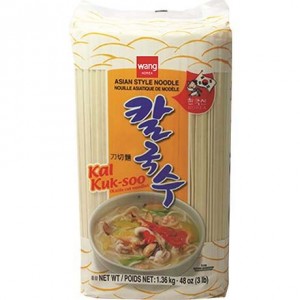 WANG 韩国刀切面 WANG Dried Noodles for Kalguksu 1.36kg