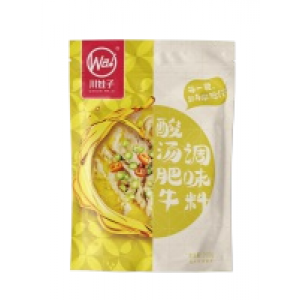 川娃子酸汤肥牛调味料 CWZ Hot Pot Soup Base Sour 260g