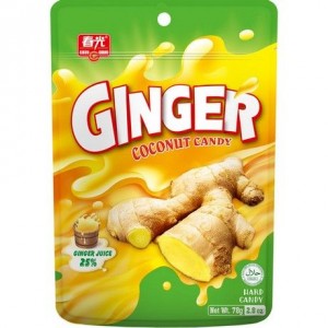 春光 姜汁椰子糖 CHUN GUANG Ginger Coconut Candy 78g