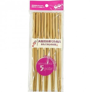 SHINE FARM竹筷 Chopsticks Bamboo Twisted 5 PCS