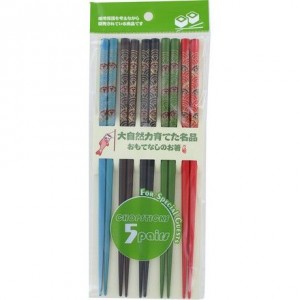 日式筷子 Chopsticks Japanese 5 Colors 5 PCS