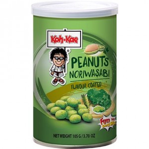 KOH-KAE芥末味脆皮花生 KOH-KAE Coated Peanuts Nori Wasabi 105g 