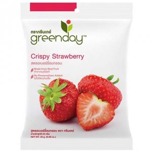 冻干草莓片 GREENDAY Strawberry Chips 25g
