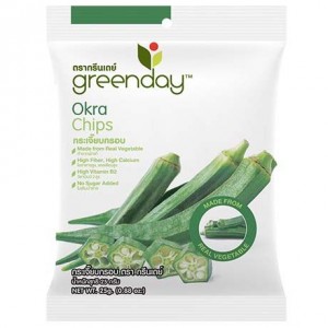 冻干秋葵片 GREENDAY Okra Chips 25g