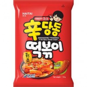 海太年糕零食 HAITAI Topokki Snack 110g 