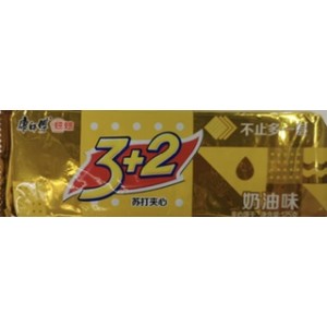 康师傅 3+2香浓奶油夹心饼干 KSF 3+2Biscuit With Cream Filling Cream Flavour 125g