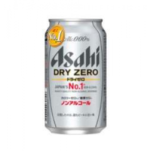 Asahi 朝日 零酒精啤酒 Asahi Dry Zero Non-Alcoholic 350ml