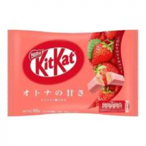 日本雀巢奇巧草莓味威化饼 Kitkat Mini Strawberry 113g 